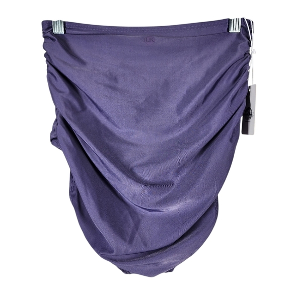 LIVY & KATE HIGH WAISTED RUCHED SWIM BOTTOMS - Picture 5 of 8